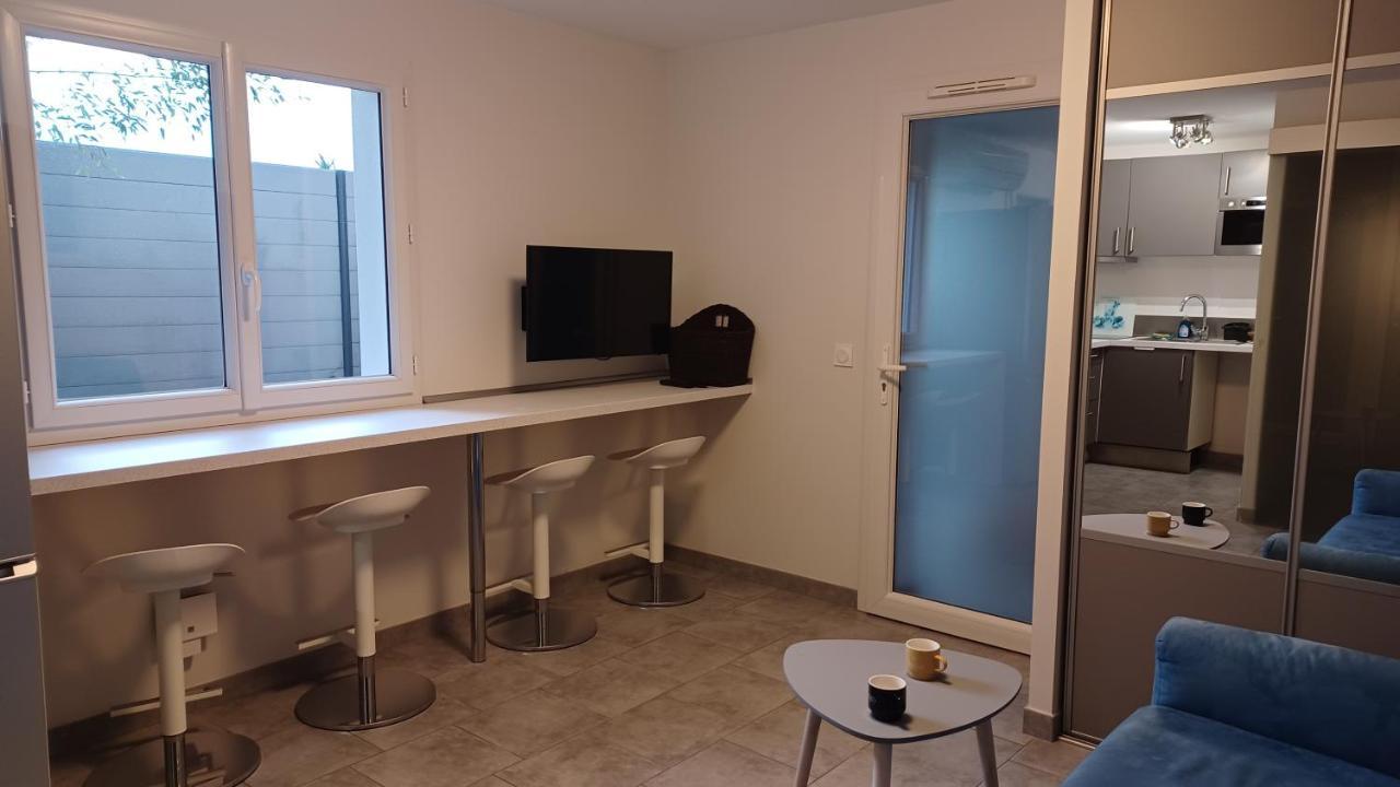Agreable T2 Pres Des Plages Avec Parking Arcangues Luaran gambar